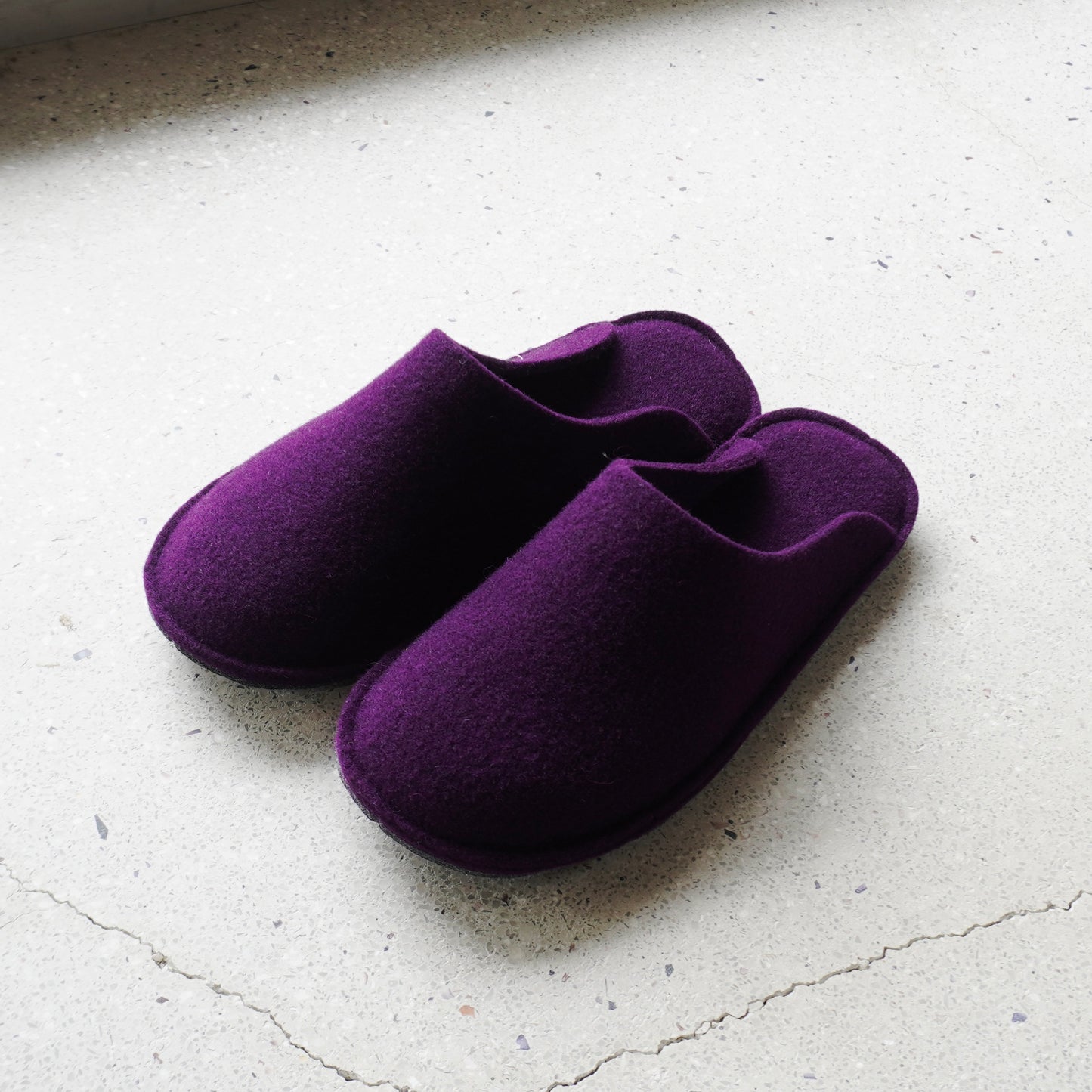 Le clare フェルト ルームシューズ Viola