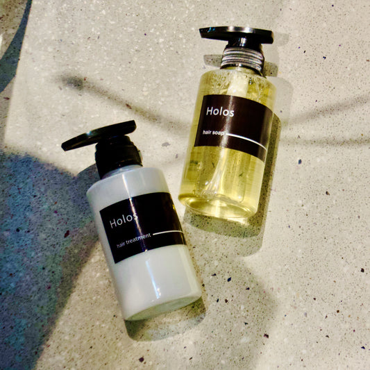 Holos Non-silicone Shampoo & Treatment With Purse