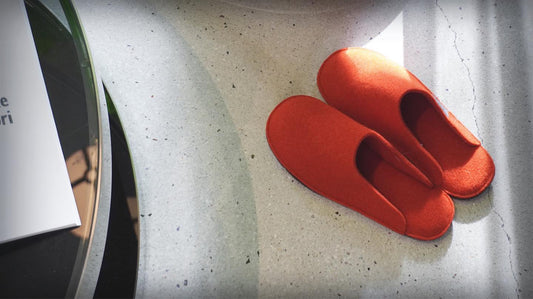 Le clare フェルト ルームシューズ Arancino