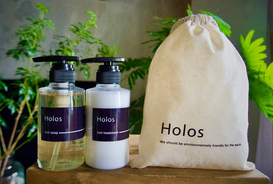 オリジナルシャンプー”Holos”が発売になりました。